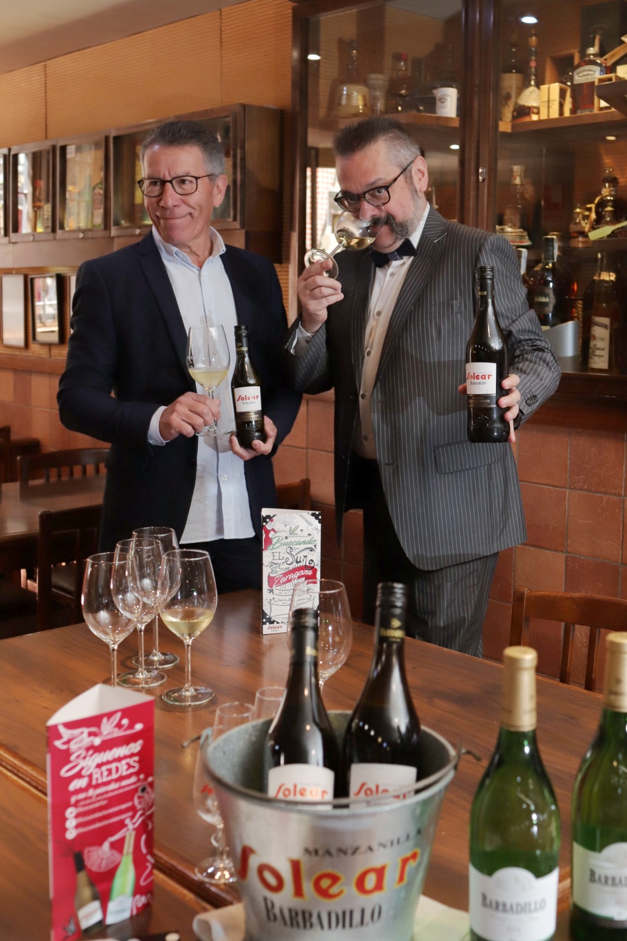 Manuel Zorita y Jesús Solanas. Gabi Orte - AG Comunicación